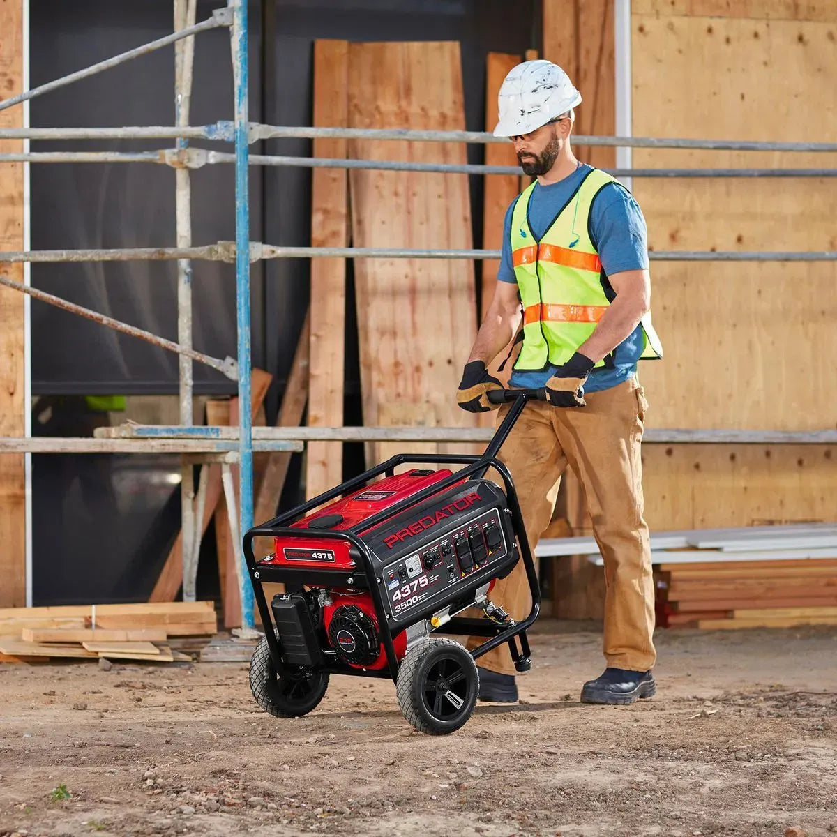 Predator 4375 Watt Gas-Powered Portable Generator With Co Secure Technology