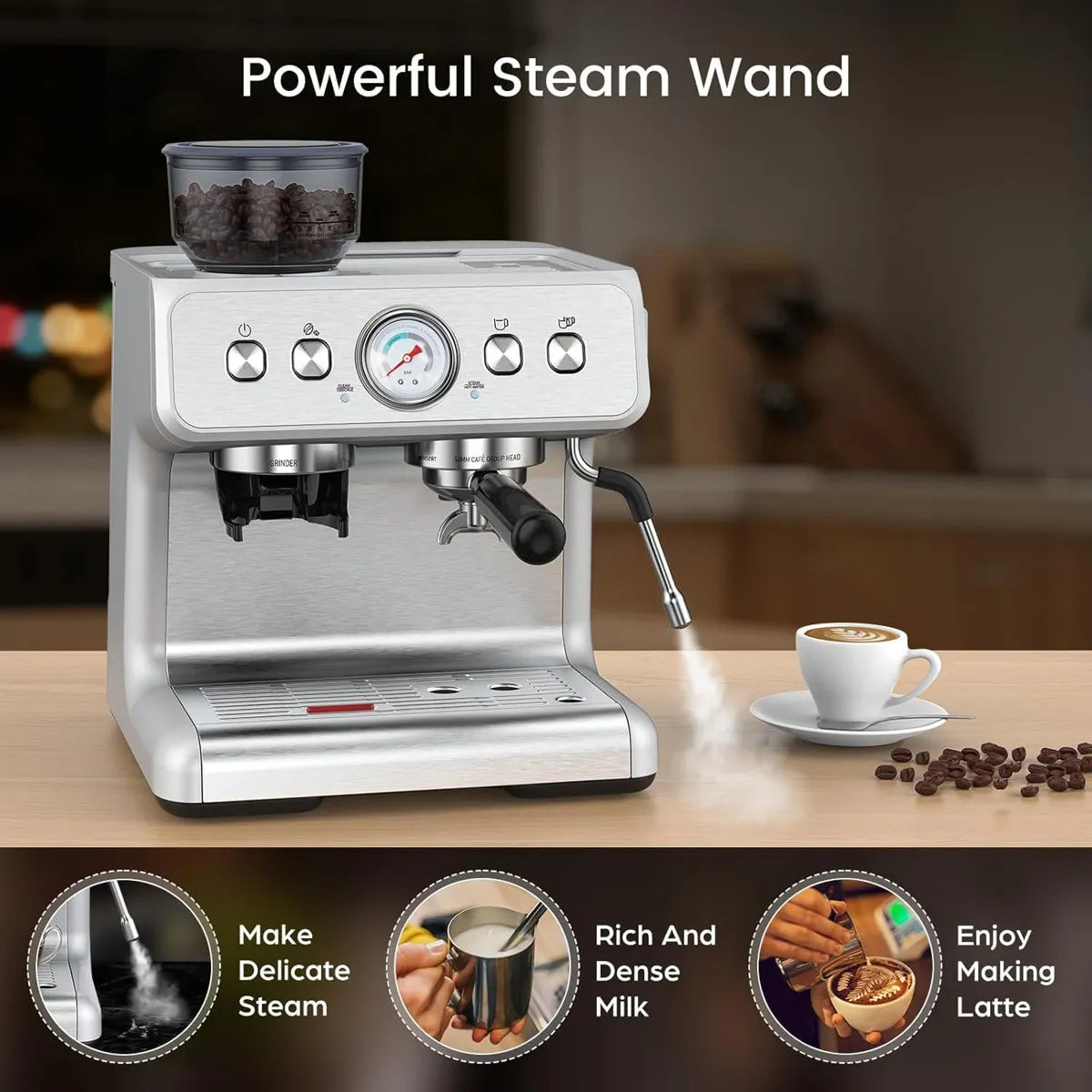 COWSAR Professional 20 Bar Espresso Machine
