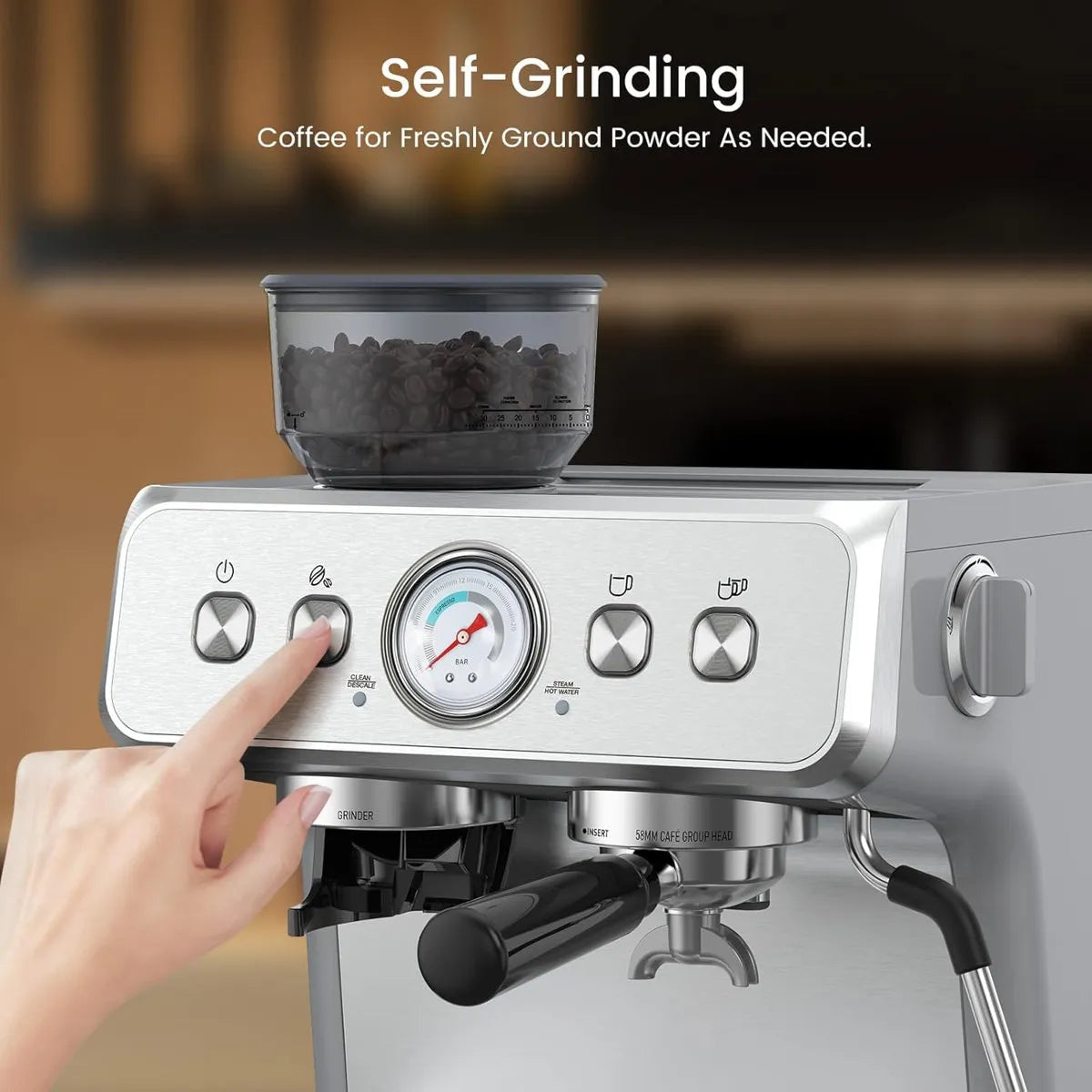 COWSAR Professional 20 Bar Espresso Machine