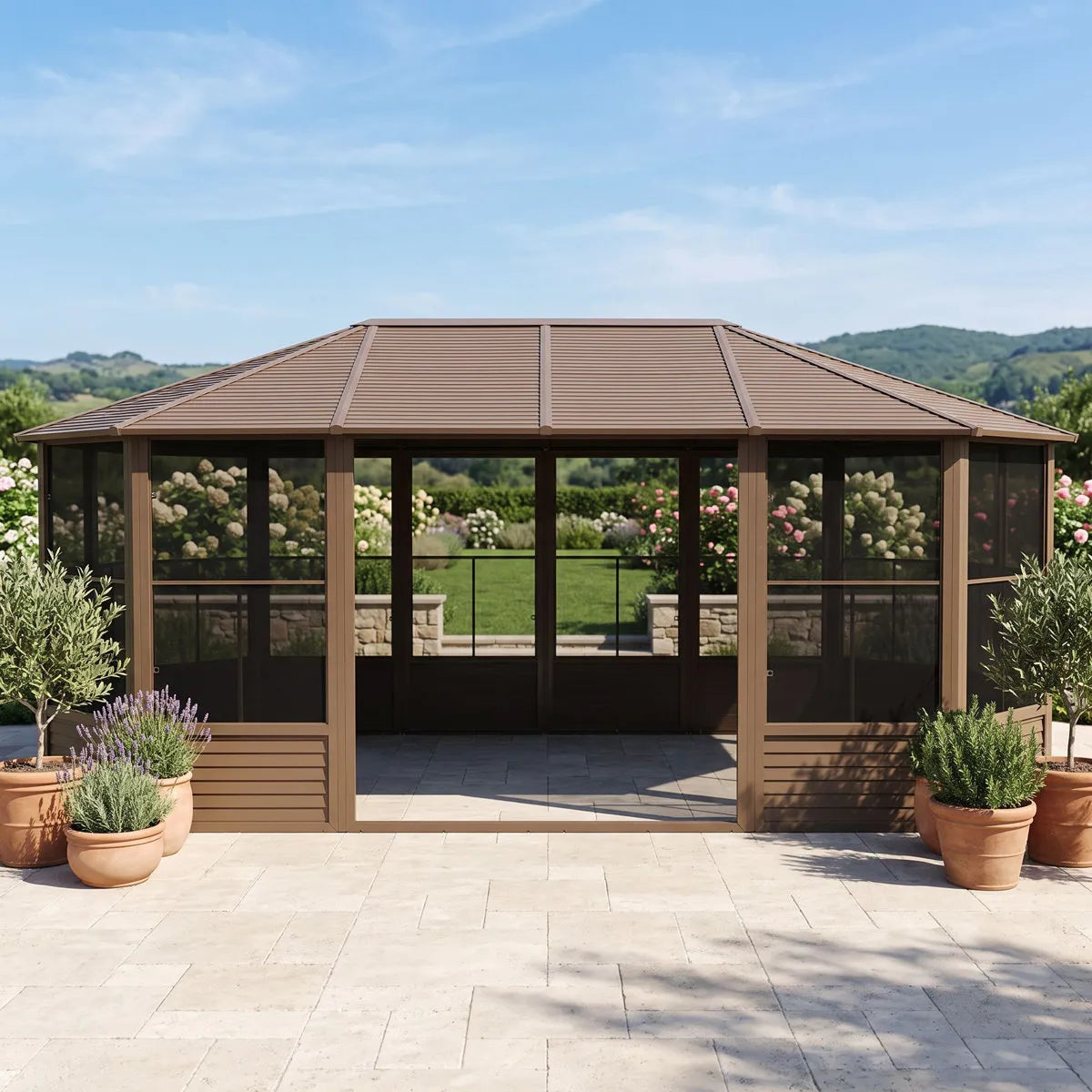 Gazebo Penguin Florence Solarium 12 Ft. x 18