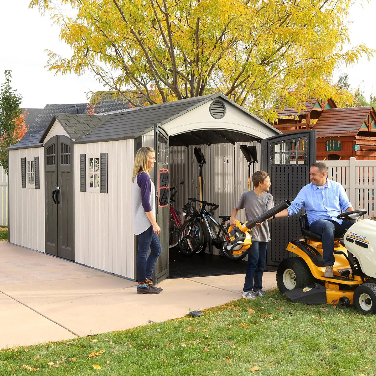 Lifetime 20 x 8 Outdoor Storage Shed