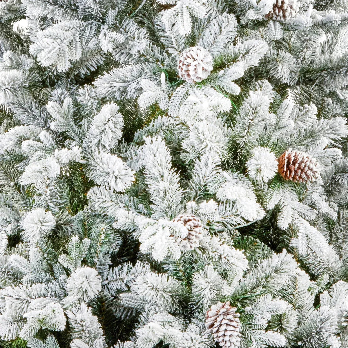 7.5ft Snowy Dorchester Real Feel Artificial Christmas Tree