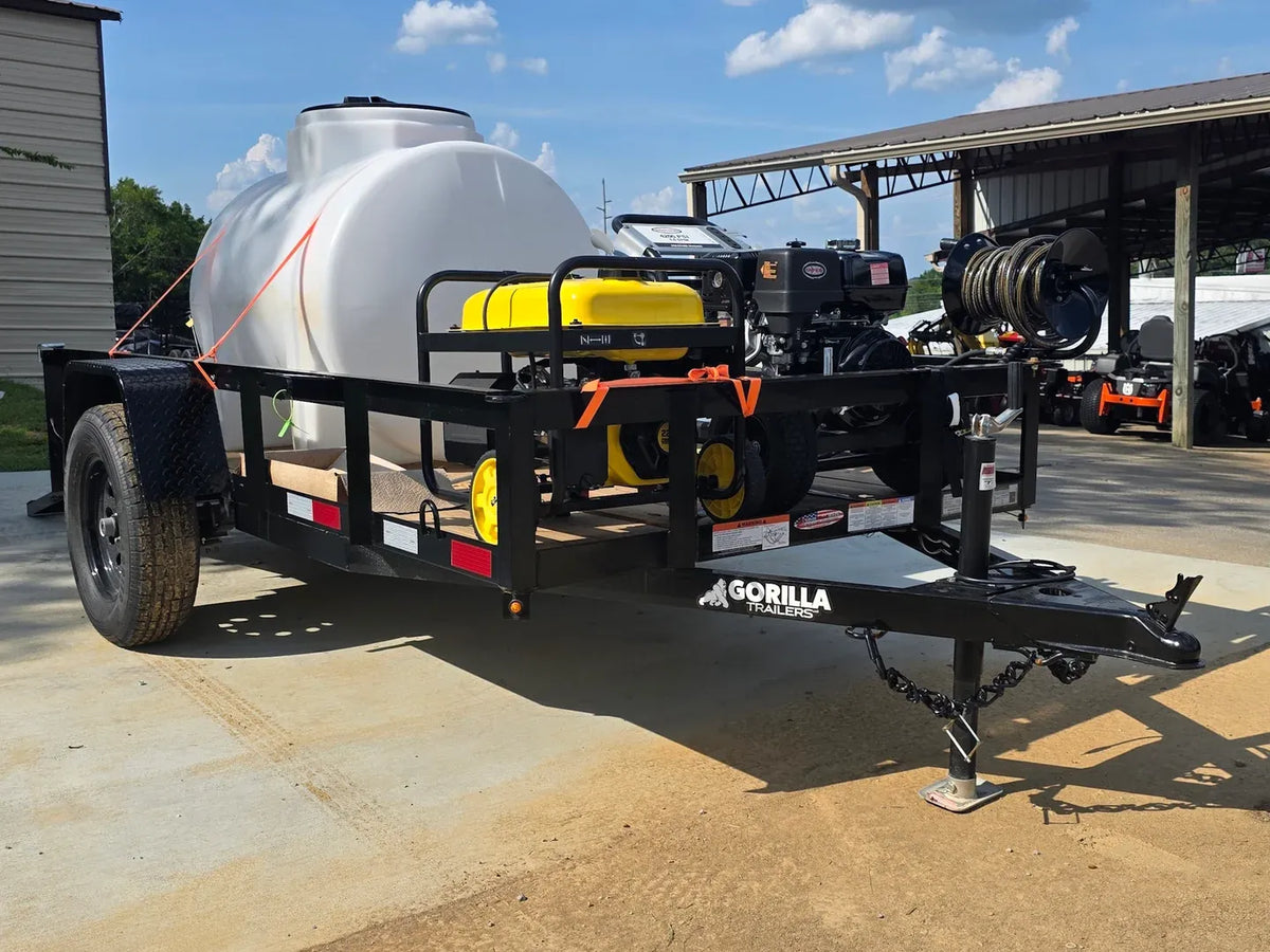 Simpson Pressure Washer 4200 PSI 11.7hp Honda Utility Trailer Package Deal