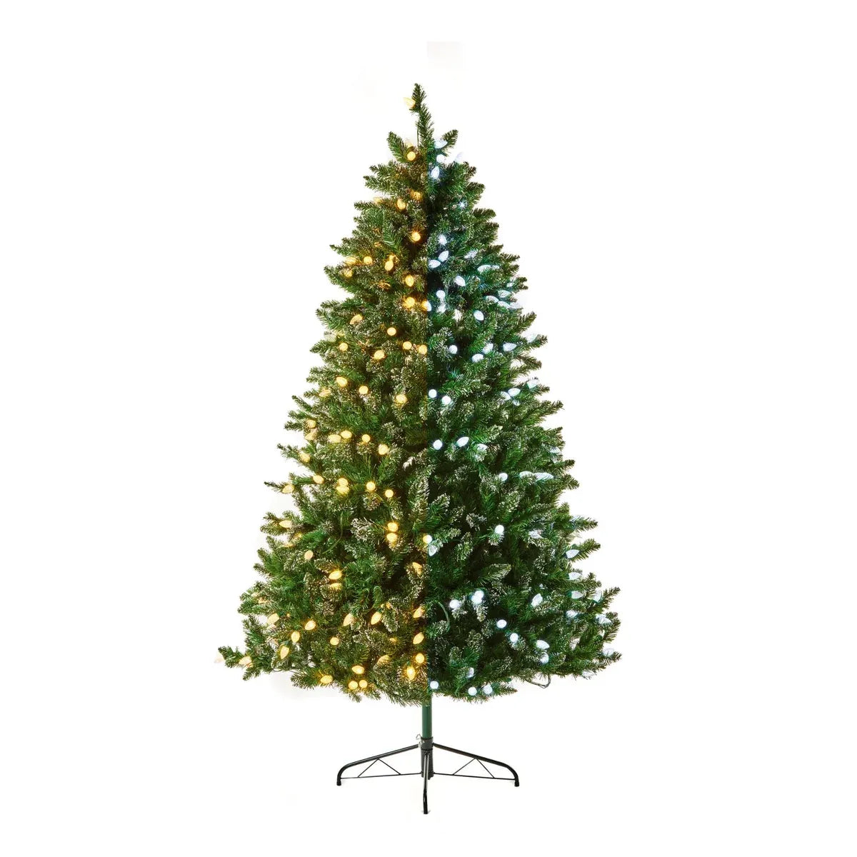 7.5ft Lawrence Fir Luxury Pre Lit with 800 Warm White LEDs Artificial Christmas Tree