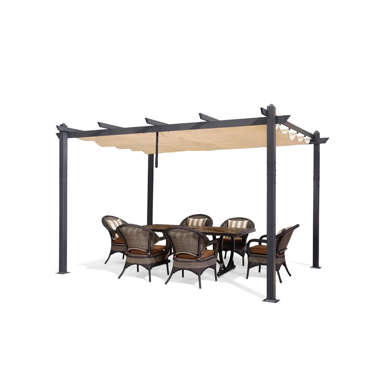 4m x 3m Aluminium Pergola