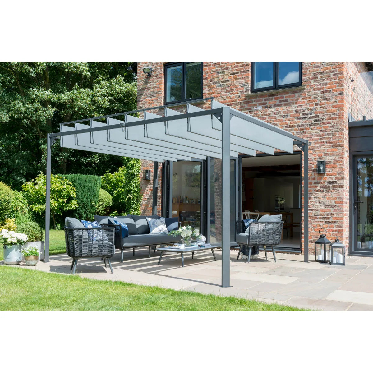 Delrick Pandora Leaf Gazebo 3 x 3.6m