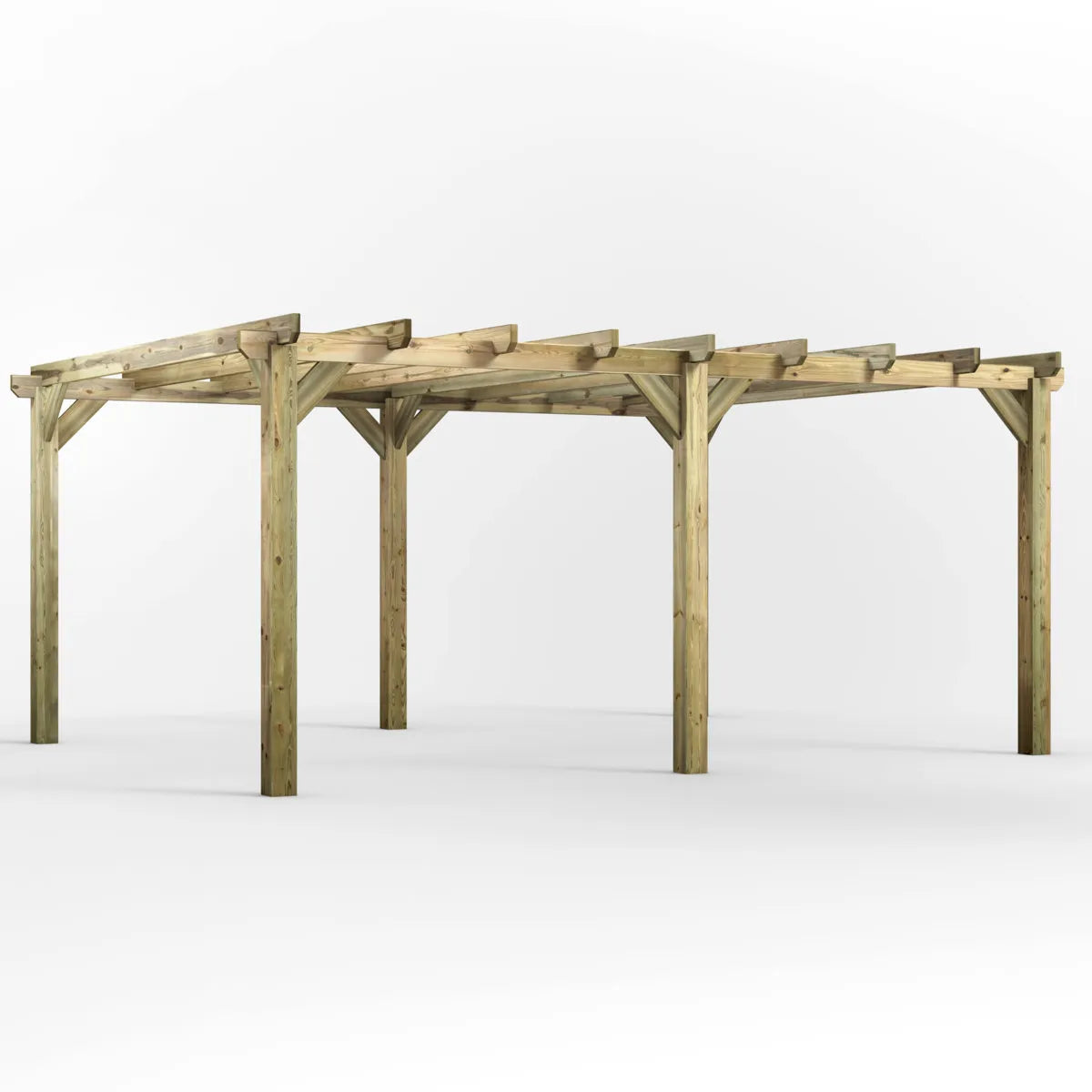 Powersheds 18 x 14ft Timber Pressure Treated Pergola