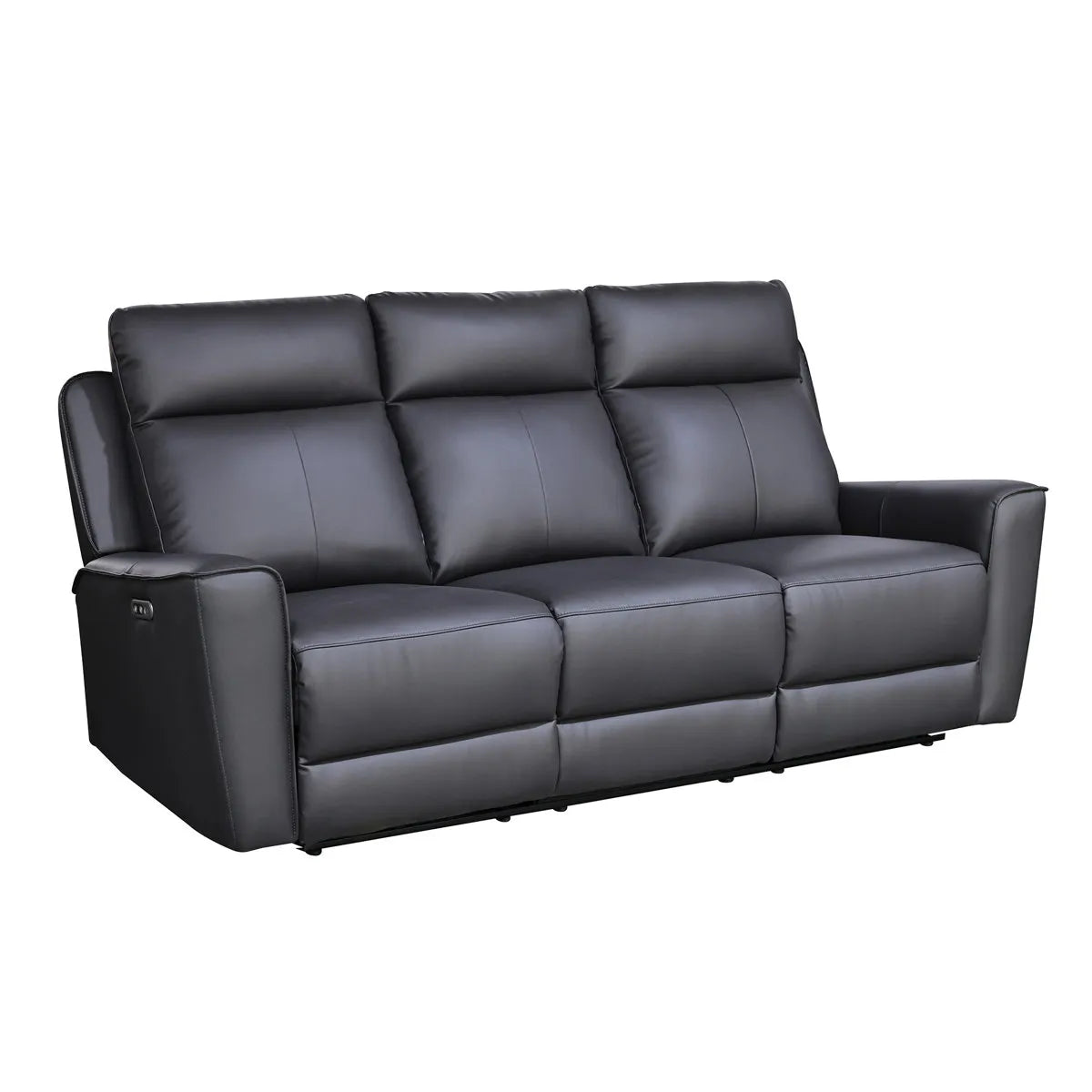 Rivington Real Leather Power Recliner 3 + 2 + 1 Sofa Set