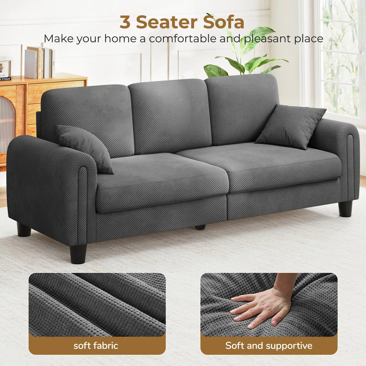 High Demand 3 Seater Luxury Sofa