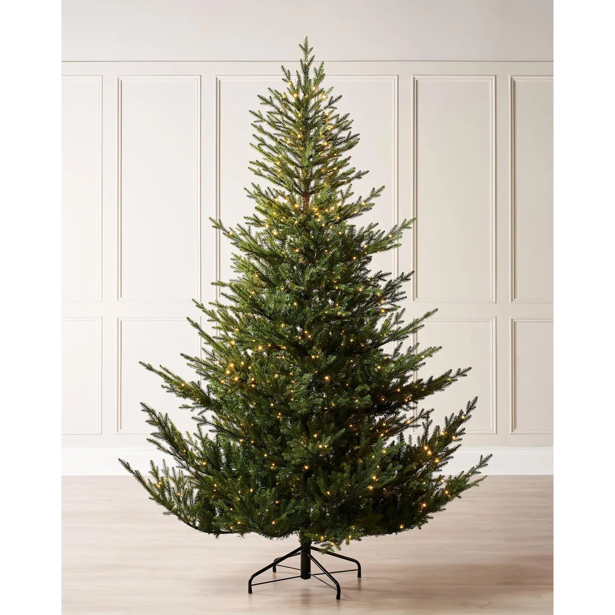6.99′ H Lighted Artificial Fir Christmas Tree