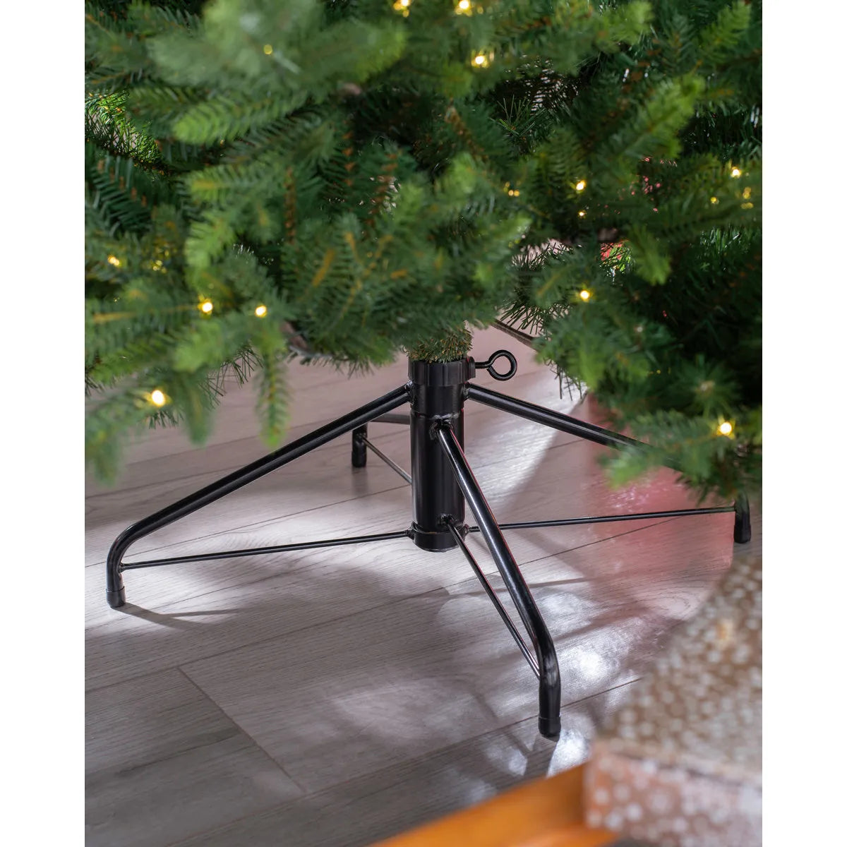 6.99′ H Lighted Artificial Fir Christmas Tree