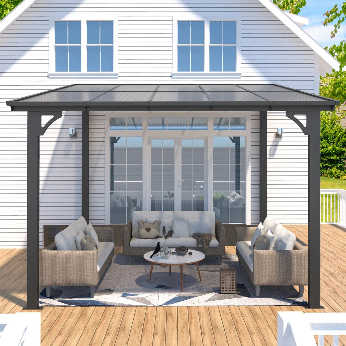 Mandalc Pergola with Canopy
