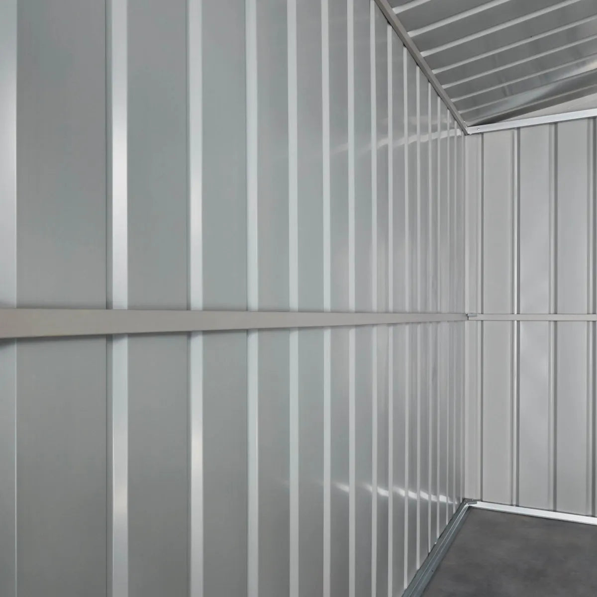 Globel 8 X 3 Apex Metal Shed
