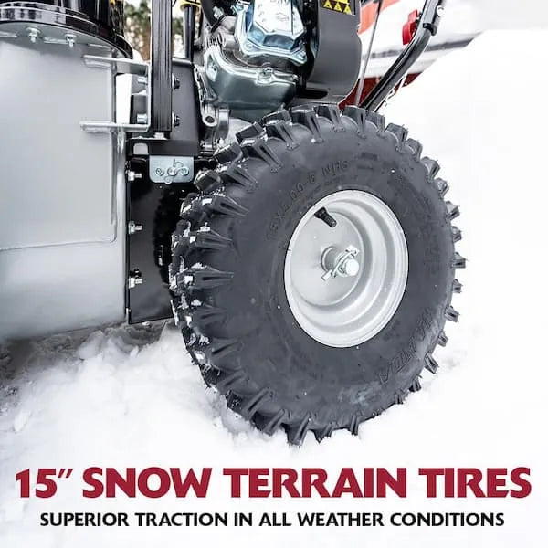 24 in. 208cc Self-Propelled 2-Stage Gas Snow Blower with Electric Start