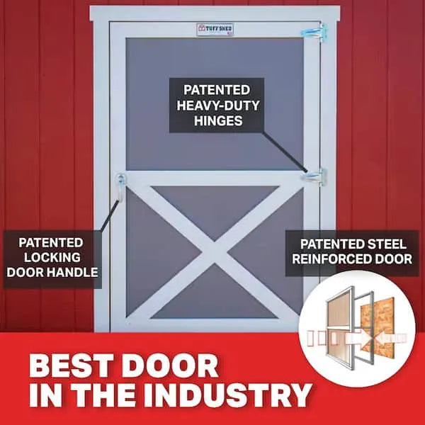 Tuff Shed Professionally Installed Tahoe Series Independence 10 ft. W x 12 ft. D Wood Storage Shed 7 ft. Sidewall