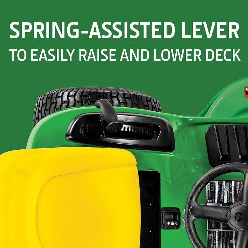 John Deere E170 25-Hp V-Twin Side By Side Hydrostatic 48-In Riding Lawn Mower With Mulching Capability
