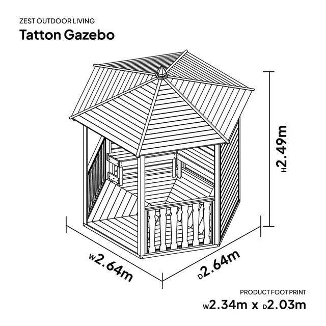 Zest Tatton Gazebo