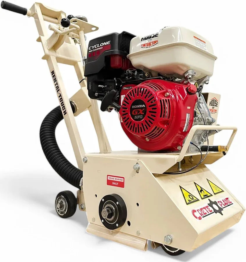 Edco 8 in. Walk Behind Crete Planer/Scarifier with Honda 9 HP Gas Engine