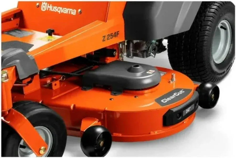 Husqvarna Z254F SE 23HP KAW Zero Turn Mower Util Trailer Handheld Bundle