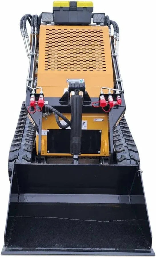 Skid steer machine full size, Mini excavator Gas Powered Crawler Stand