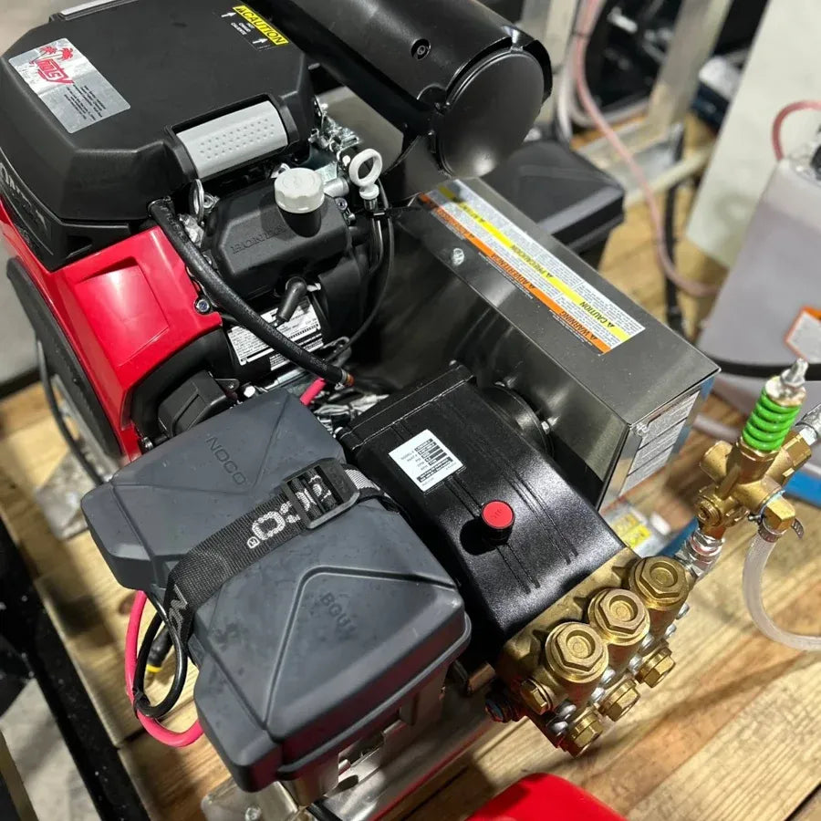 3,500 PSI 8.0 GPM Belt Drive Pressure Washer With Honda GX690 Engine and General Pump Compares too VB8035HGEA406 & B3524HTBG