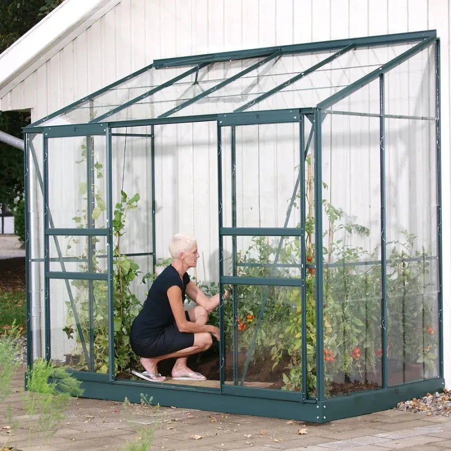 Vitavia IDA 3300 Wall Garden 8 x 4 Greenhouse – Green