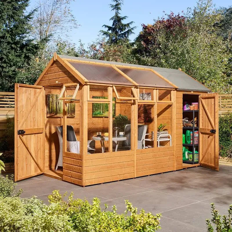 Rowlinson 12 x 6ft Growhouse with Store