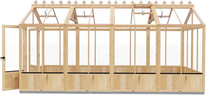 Shire Holkham 8×30 Timber Greenhouse