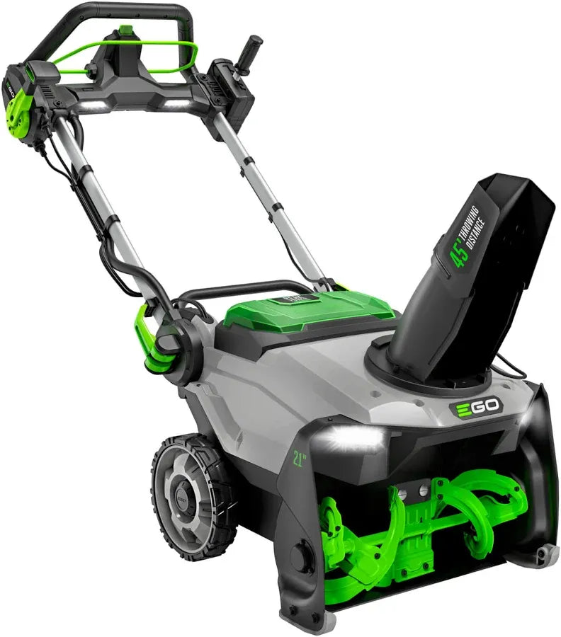 EGO Power+ 21″ Single-Stage Snow Blower with Peak Power