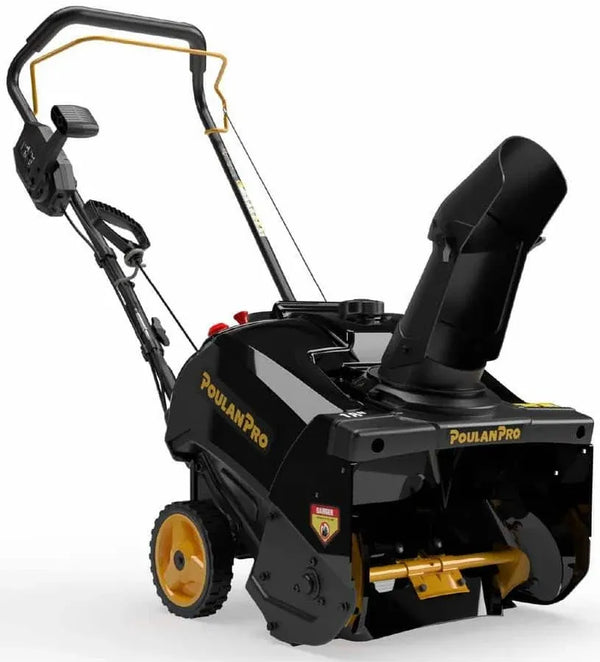 Poulan Pro Single Stage Gas Snow Blower 18 inch with Electric Start
