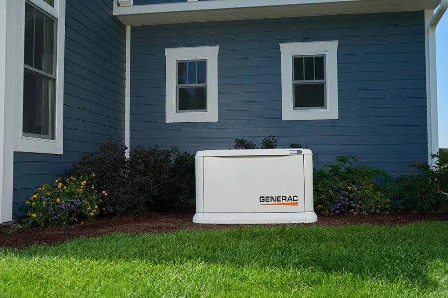 Safford Equipment Generac Guardian 24KW Home Standby Generator W/ Wi-Fi & 200ASE Transfer Switch & Gen Pad