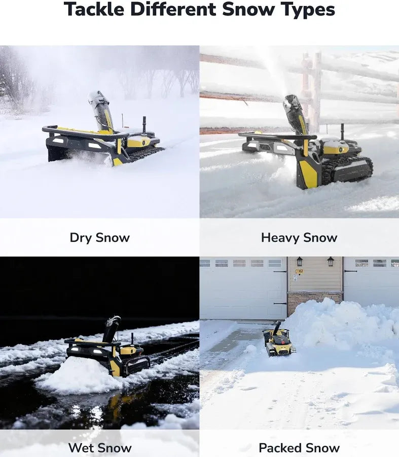Yarbo Lawn Mower Pro + Snow Blower